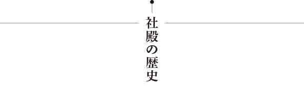 社殿の歴史